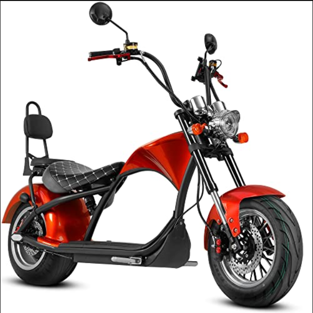 eAhora DOT Approved M1 2 Seat Electric Motorcycle for Adults