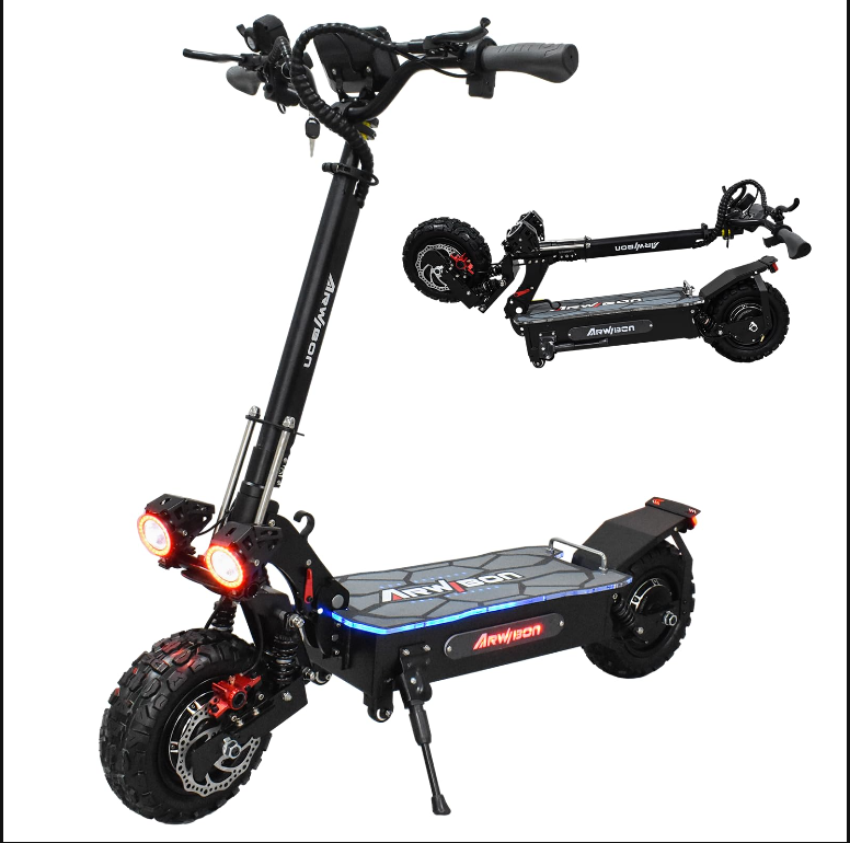 Electric Scooter Adults, 5600W Dual Motor, Up to 50 MPH & 38-50 Miles Travel Range