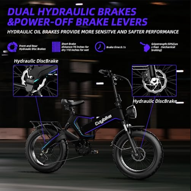 EUY Electric Bike for Adults,Unibody Magnesium Alloy 1000W Motor 48V